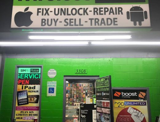 Wireless Tech Fix Cracked Phone Unlock Iphone Samsung LG HTC