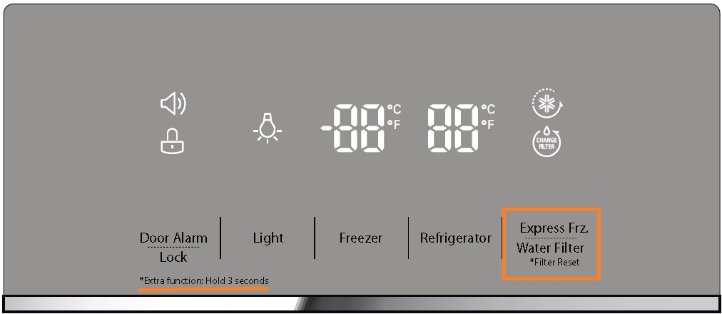 Resrat your fridge if LG refrigerator not cooling.