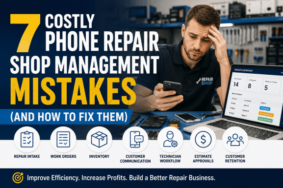 7 Costly Phone Repair Shop Management Mistakes (And How to Fix Them)